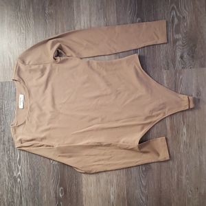 Aritzia Contour Crew Longsleeve Bodysuit